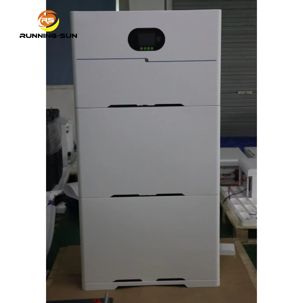 Sistema de energia solar completo com inversor de 5 kW e 10 kW, bateria LiFePO4 e sistema de armazenamento de energia residencial ESS com monitoramento remoto via Wi-Fi/GPRS