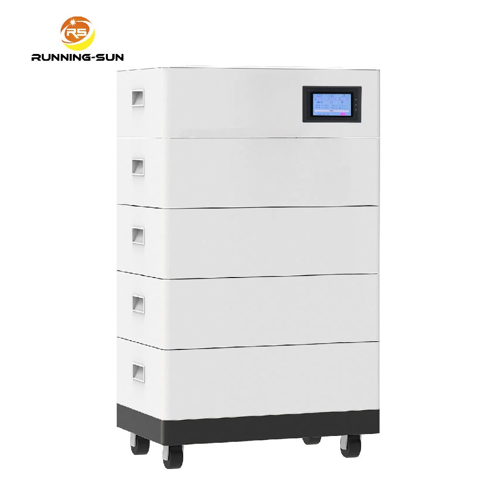 Bateria de lítio empilhada de 48 V, bateria de íon de lítio de 10 kWh, 15 kWh, 20 kWh, 30 kWh e 40 kWh, bateria LiFePO4 para uso doméstico